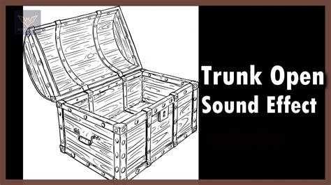 metal box opening sound effect|cardboard sound.